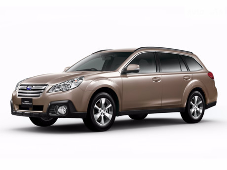 Subaru Outback 2009-2014 integrované lyžiny